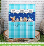 Starry Sky Background Hot Foil Plate, Lawn Fawn