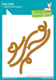 Stitched Trails Hot Foil Plates, Lawn Fawn