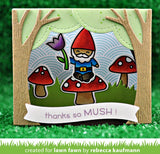 Really Rainbow Scallops Petite Paper Pack, Lawn Fawn