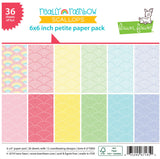 Really Rainbow Scallops Petite Paper Pack, Lawn Fawn