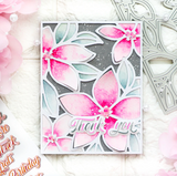 Layered Script Words Stamp Set, Pinkfresh Studio