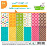 Knit Picky Fall Petite Paper Pack, Lawn Fawn