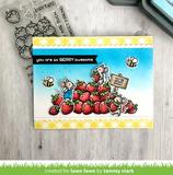 How You Bean? Strawberries Add-On Stamp Set, Lawn Fawn