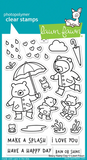 Beary Rainy Day Stamp Set, Lawn Fawn