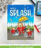 Beary Rainy Day Stamp Set, Lawn Fawn