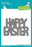 Giant Happy Easter Die, Lawn Fawn