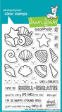 How you Bean? Seashell Add-On Stamp Set, Lawn Fawn
