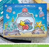 How you Bean? Seashell Add-On Stamp Set, Lawn Fawn