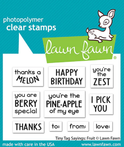 Tiny Tag Sayings Stamp Set, Lawn Fawn