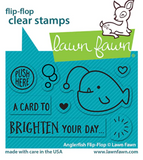 Anglerfish Flip-Flop Stamp Set, Lawn Fawn