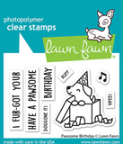 Pawsome Birthday Stamp Set, Lawn Fawn