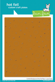 Confetti Background Hot Foil Plate, Lawn Fawn