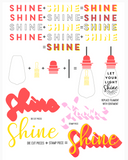 Shine On Stamp and Die Set, Concord and 9th