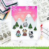 Say What? Holiday Critters Stamp Set, Lawn Fawn