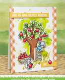 Apple-Solutely Awesome Stamp Set, Lawn Fawn