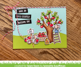 Apple-Solutely Awesome Stamp Set, Lawn Fawn