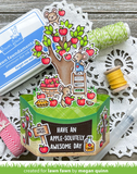 Apple-Solutely Awesome Stamp Set, Lawn Fawn