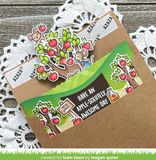 Apple-Solutely Awesome Stamp Set, Lawn Fawn