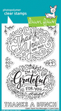 Giant Thank You Messages Stamp Set, Lawn Fawn