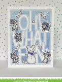 Snowball Fight Stamp Set, Lawn Fawn