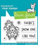 Snow One Like You Stamp Set, Lawn Fawn