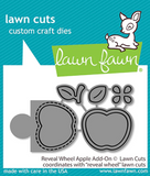 Reveal Wheel Apple Add-On Dies, Lawn Fawn