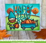 Pumpkin Wagon Dies, Lawn Fawn