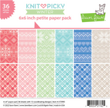 Knit Picky Winter Petite Paper Pack, Lawn Fawn