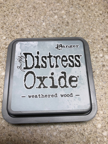 Weathered Wood, Distress Oxide Pad, Tim Holtz