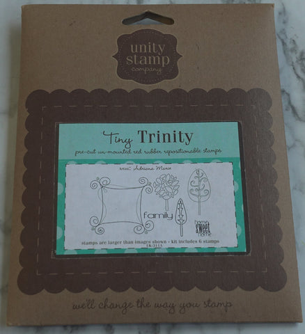 Tiny Trinity Stamp Set, Unity Stamp Company