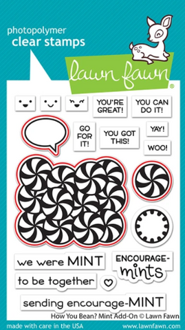 How you Bean? Mint Add-On Dies, Lawn Fawn