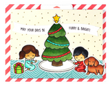 Joy to All Stamp Set, Lawn Fawn