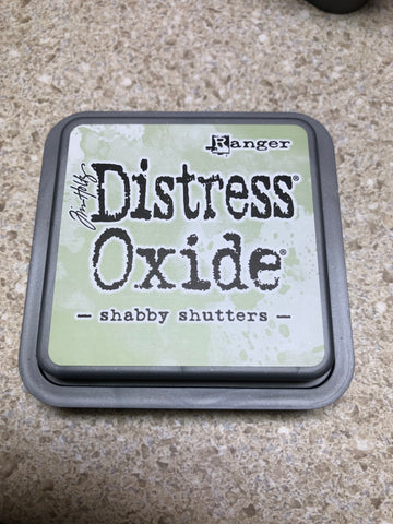 Shabby Shutters, Distress Oxide Pad, Tim Holtz