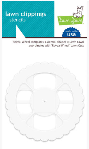 Reveal Wheel Templates - Essential Shapes, Lawn Fawn