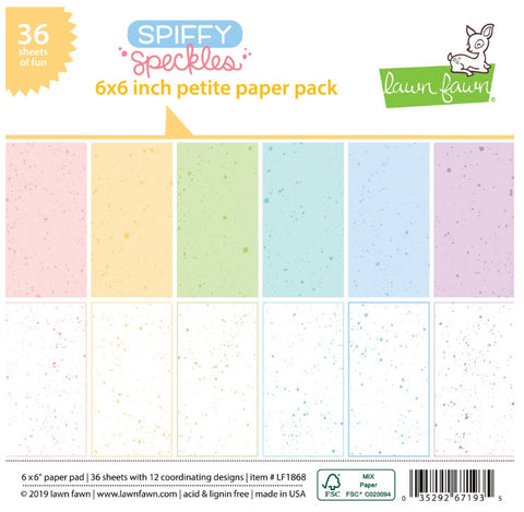 Spiffy Speckles Petite Paper Pack, Lawn Fawn