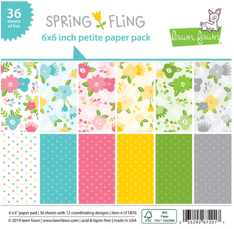 Spring Fling Petite Paper Pack, Lawn Fawn