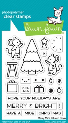 Merry Mice Stamp Set, Lawn Fawn