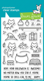 Purrfectly Wicked Stamp Set, Lawn Fawn