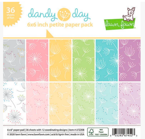 Dandy Day Petite Paper Pack, Lawn Fawn