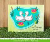 Swan Soiree Stamp Set, Lawn Fawn