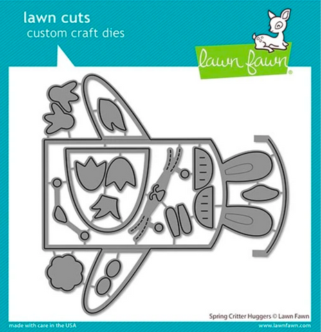 Spring Critter Huggers Die, Lawn Fawn