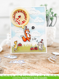 Outside In Stitched Balloon Stackables Die, Lawn Fawn
