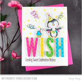 Sending Sweet Celebration Wishes Stamp Set, My Favorite Things Rubber Stamps