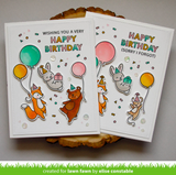 Offset Sayings:  Birthday Stamp Set, Lawn Fawn