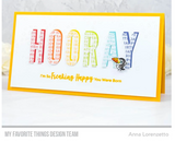 Bitty Birthday Wishes Stamp Set, My Favorite Things Rubber Stamps