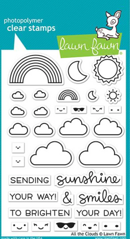 All the Clouds Stamp Set, Lawn Fawn