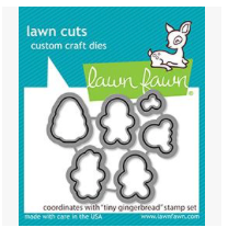 Tiny Gingerbread Dies, Lawn Fawn