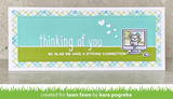 Thinking of You Line Border Die, Lawn Fawn