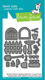 Build A House Spring Add-On Dies, Lawn Fawn