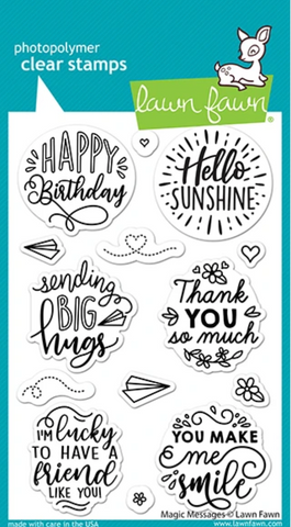 Magic Messages Stamp Set, Lawn Fawn